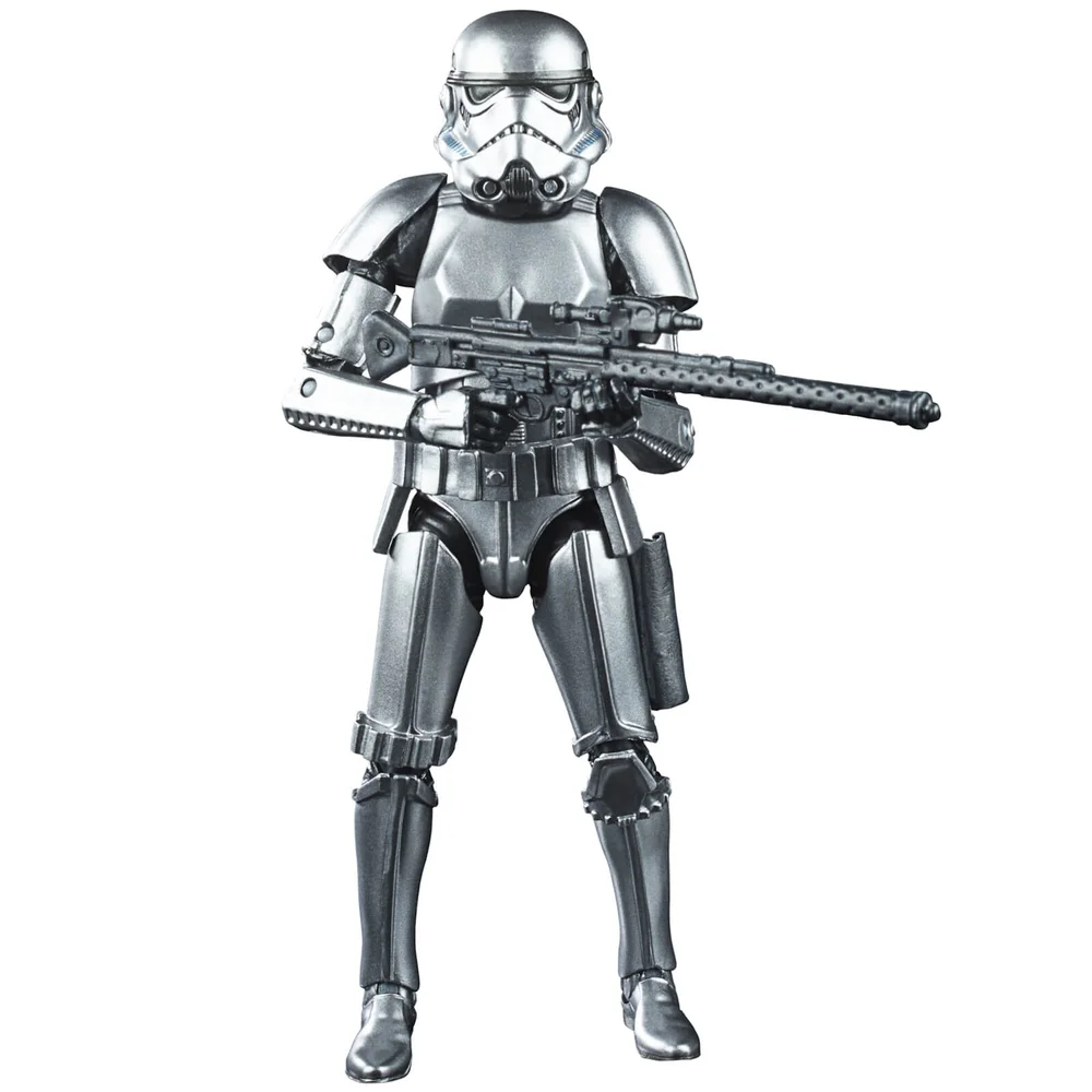 Hasbro Star Wars The Black Series Carbonized Metallic Stormtrooper Action Figure Image 1