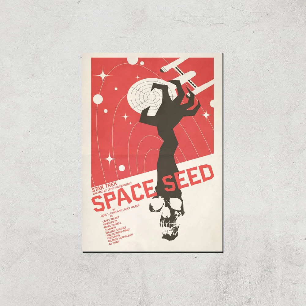 Space Seed Giclee - A4 - Print Only Image 1