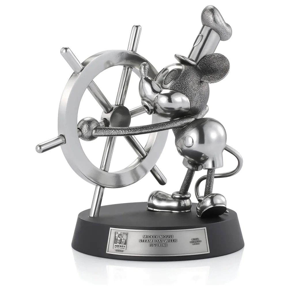 Royal Selangor Disney Steamboat Willie Pewter Figurine - Limited Edition Image 1