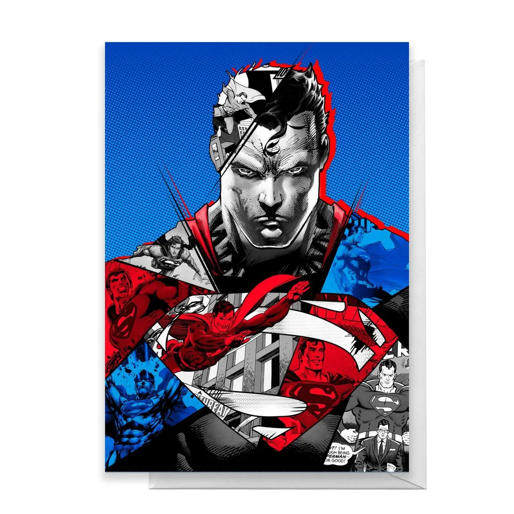 Superman Greetings Card - Standard Card Image 1