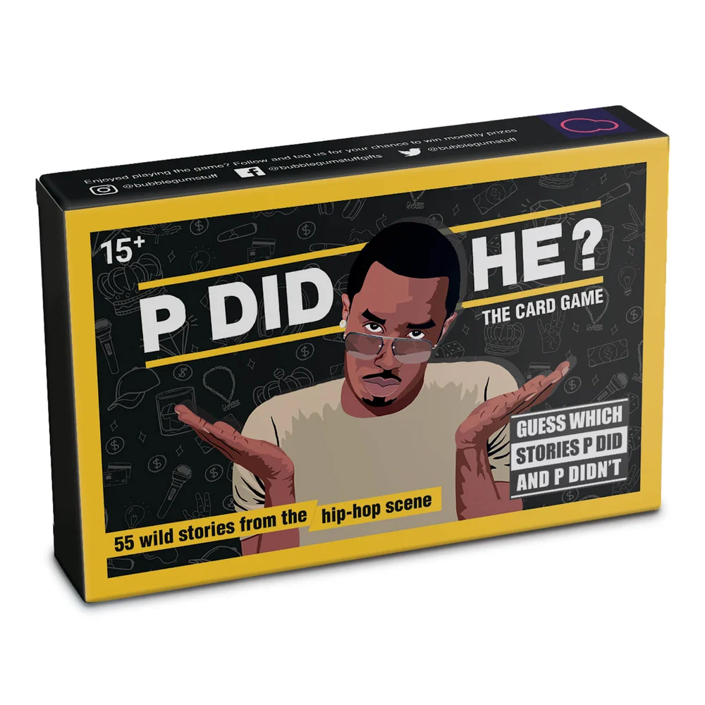 P Did He Card Game Image 1