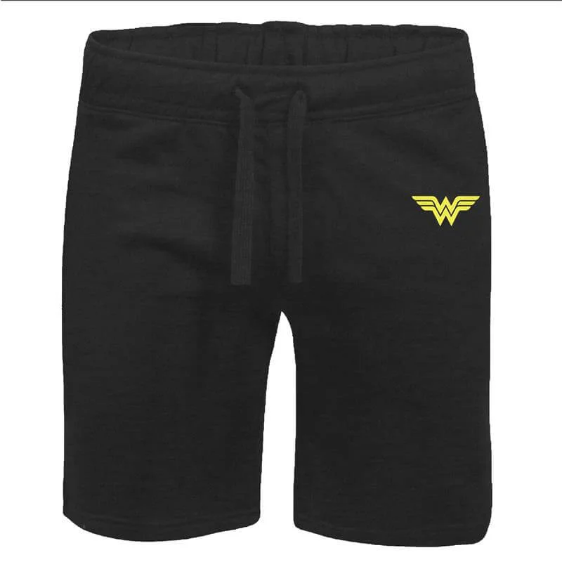 DC Wonder Woman Unisex Jogger Shorts - Black - S Image 1