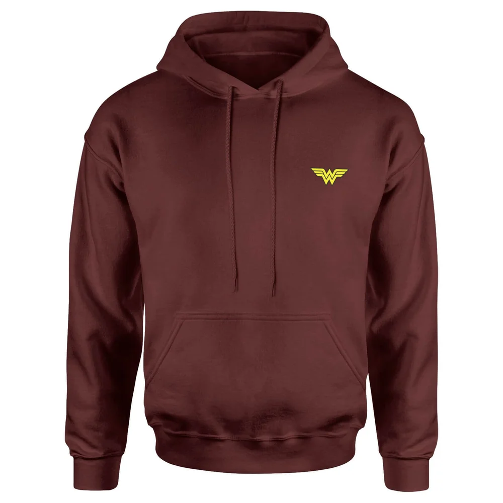 DC Wonder Woman Unisex Hoodie - Burgundy - XL Image 1