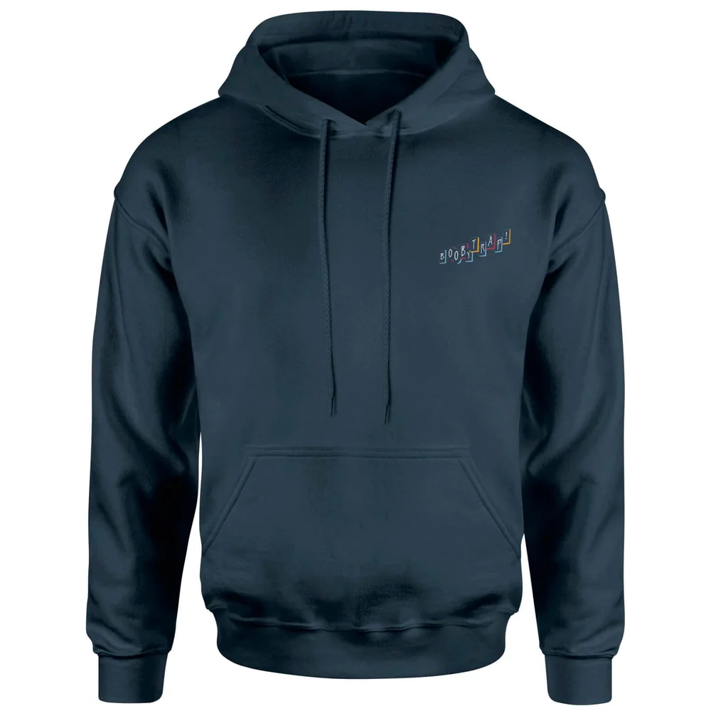 DC Birds of Prey Boobytrap Embroidered Unisex Hoodie - Navy - S Image 1