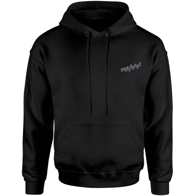 DC Birds of Prey Boobytrap Embroidered Unisex Hoodie - Black