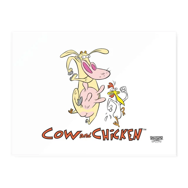 Cow And Chicken Chopping Board