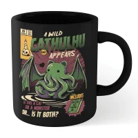 Ilustrata Cathulhu Mug - Black