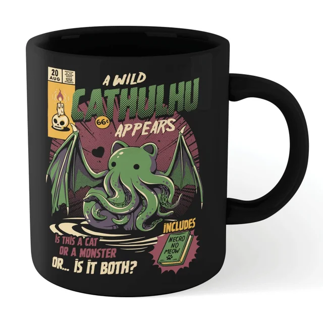 Ilustrata Cathulhu Mug - Black