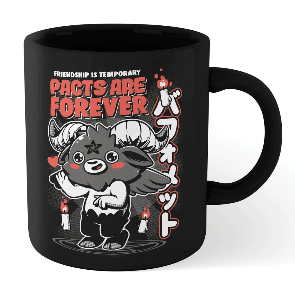Ilustrata Pacts Are Forever Mug - Black Image 1