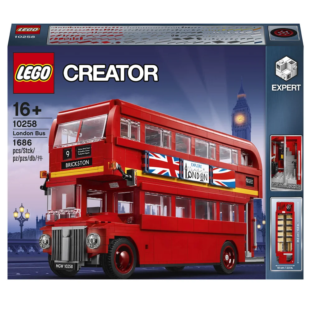 LEGO Creator: Expert London Bus Collectable Model (10258) Image 1