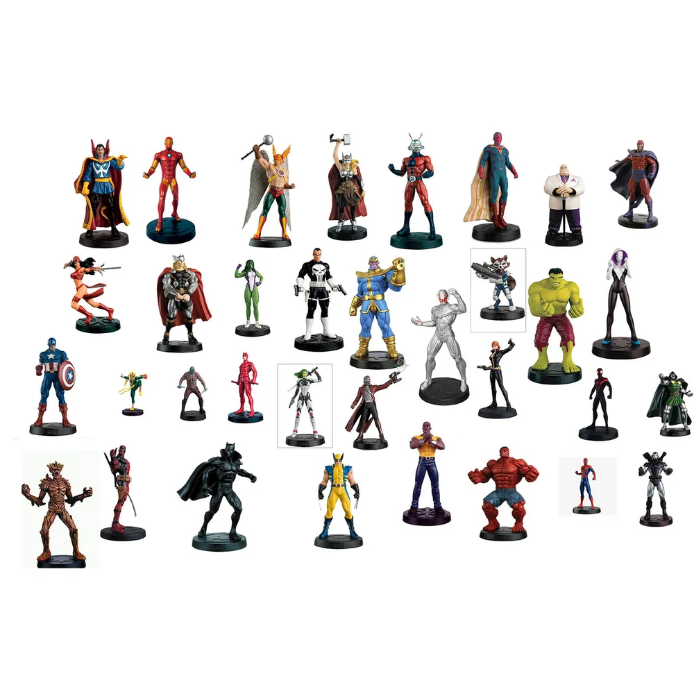 Eaglemoss Marvel Ultimate Collector's Set of 10 Figures (Set 2) Image 1