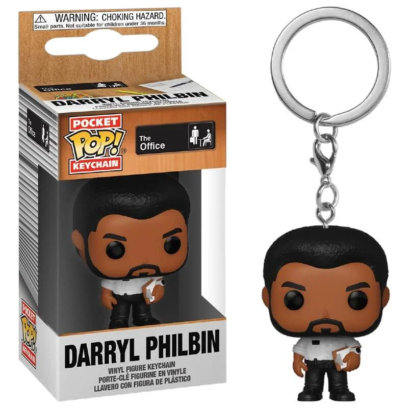 The Office Darryl Funko Pop! Keychain Image 1
