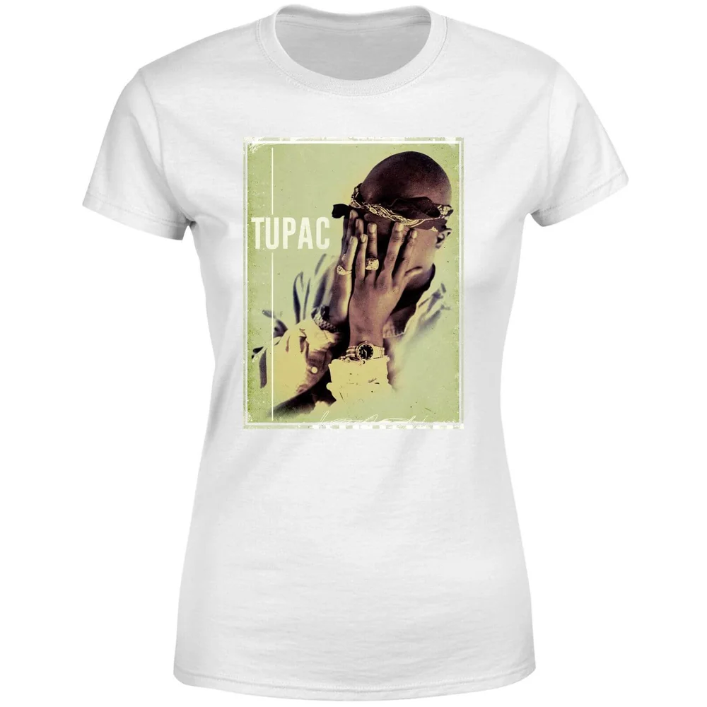 Tupac Women's T-Shirt - White - 3XL Image 1