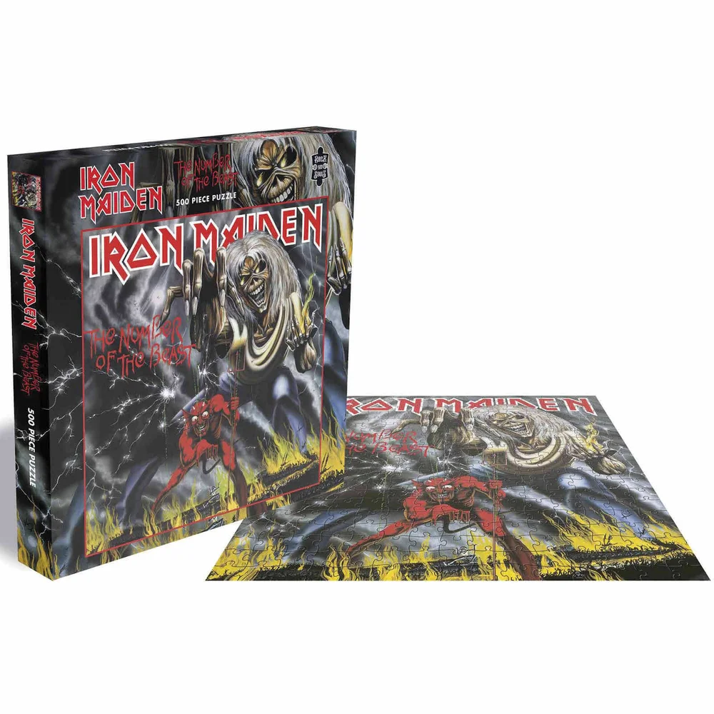 Iron Maiden The Number of the Beast (500 Piece Jigsaw Puzzle) Image 1