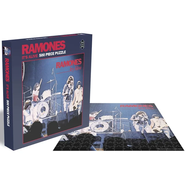 Ramones It's Alive (500 Piece Jigsaw Puzzle)