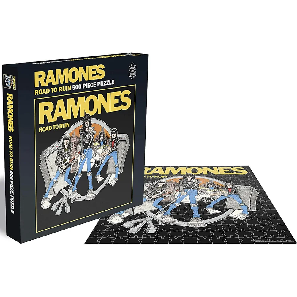 Ramones Road to Ruin (500 Piece Jigsaw Puzzle) Image 1