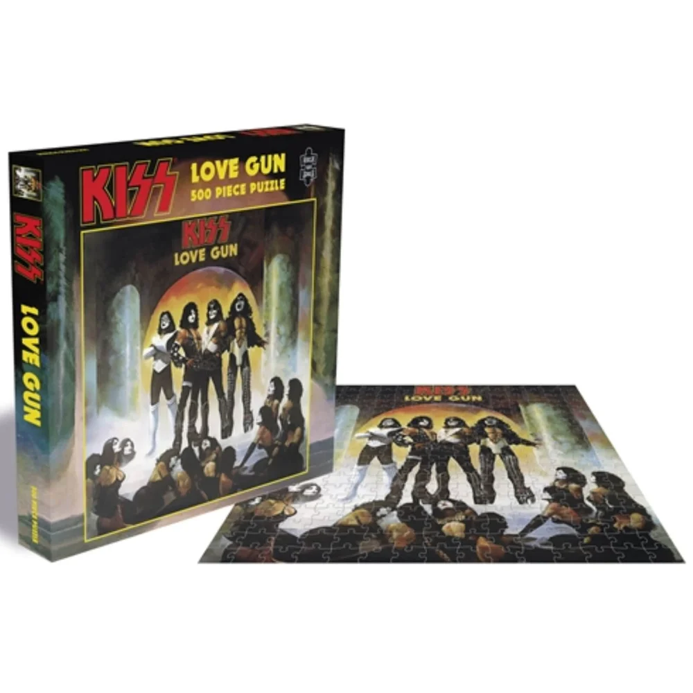Kiss Love Gun (500 Piece Jigsaw Puzzle) Image 1