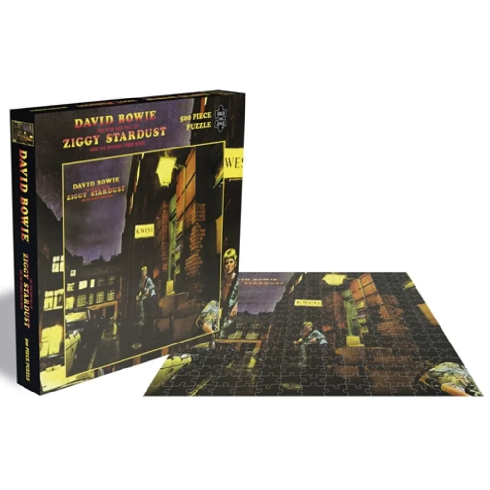 David Bowie The Rise and Fall of Ziggy Stardust and the Spiders from Mars (500 Piece Jigsaw Puzzle) Image 1