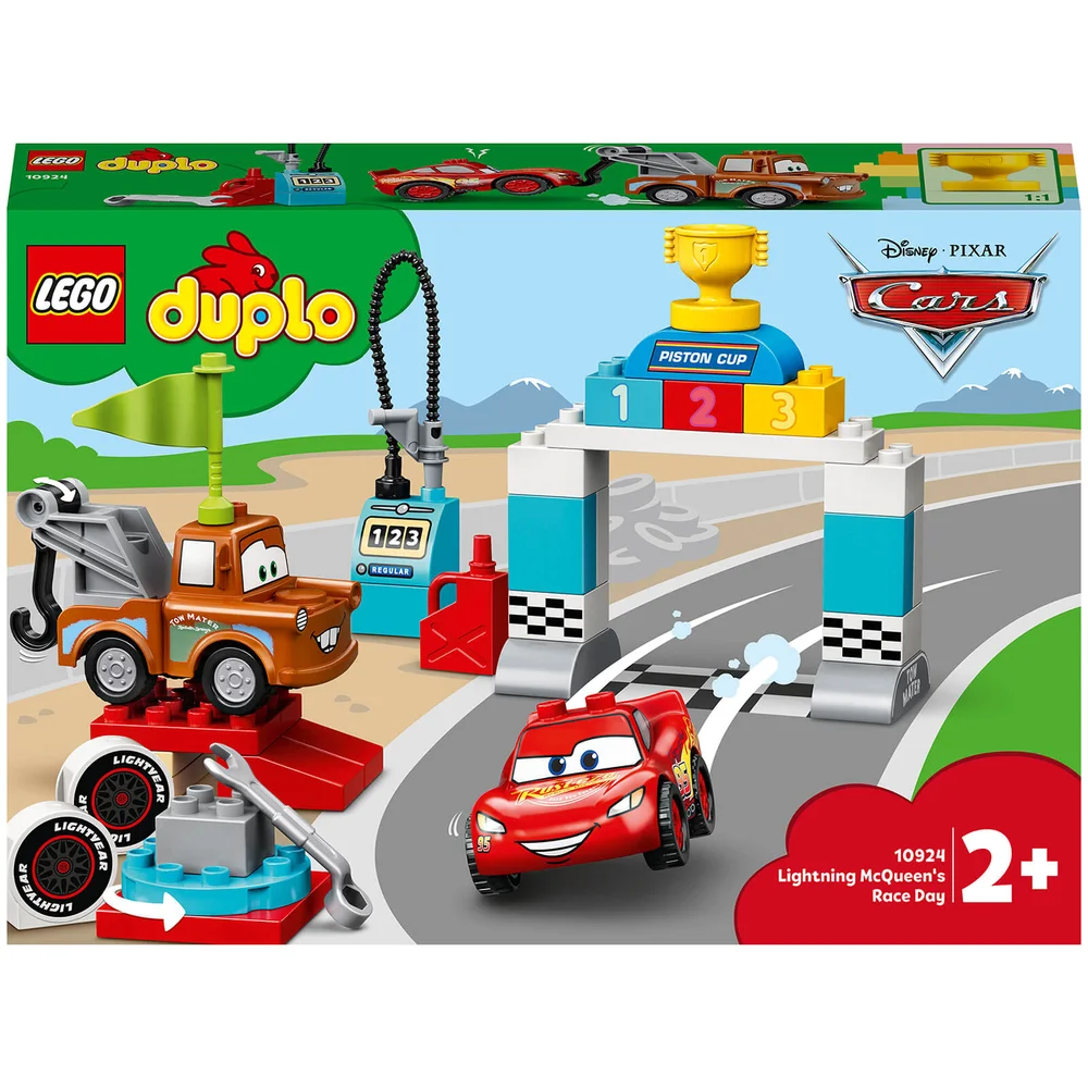 LEGO DUPLO Cars: Lightning McQueen's Race Day Playset (10924) Image 1