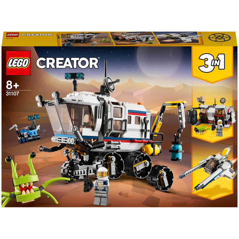 LEGO Creator: 3in1 Space Rover Explorer Building Set (31107) Image 1