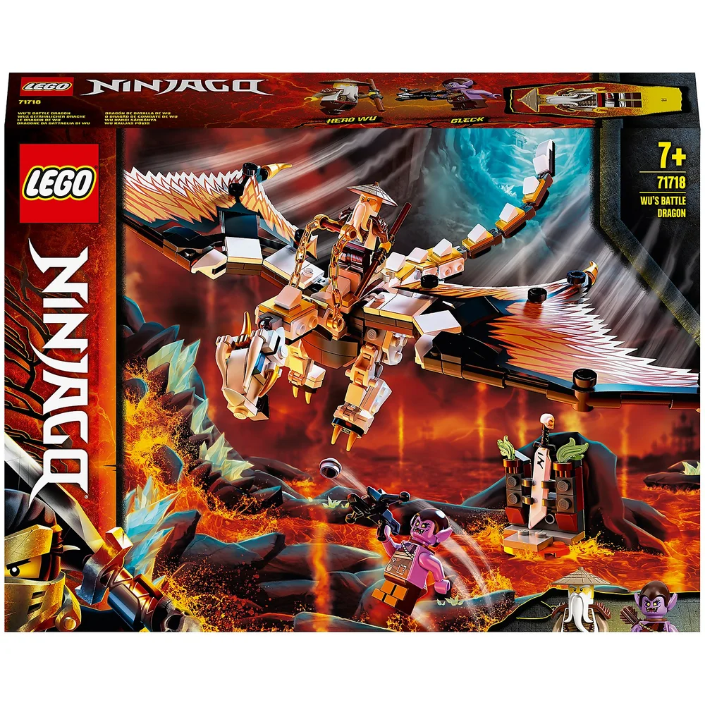 LEGO NINJAGO: Wu's Battle Dragon Toy (71718) Image 1