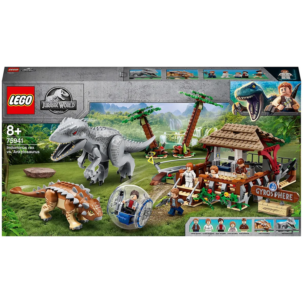 LEGO Jurassic World: Indominus Rex vs. Ankylosaurus Set (75941) Image 1