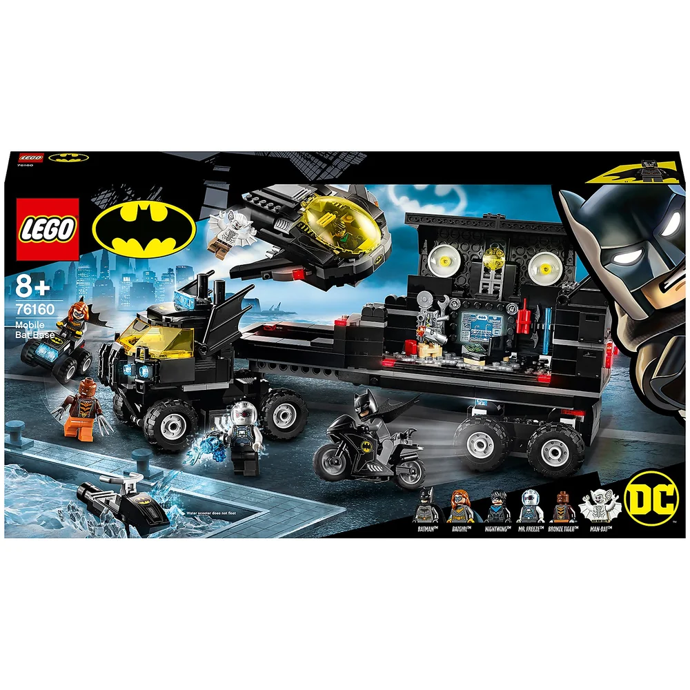 LEGO DC Batman Mobile Bat Base Batcave Truck Toy (76160) Image 1