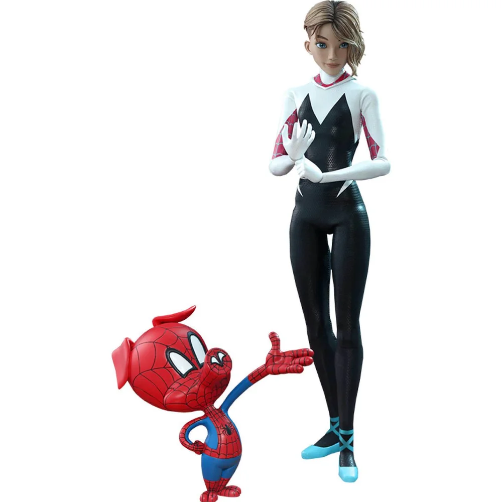 Hot Toys Spider-Man: Into the Spider-Verse Movie Masterpiece Action Figure 1/6 Spider-Gwen 27cm Image 1