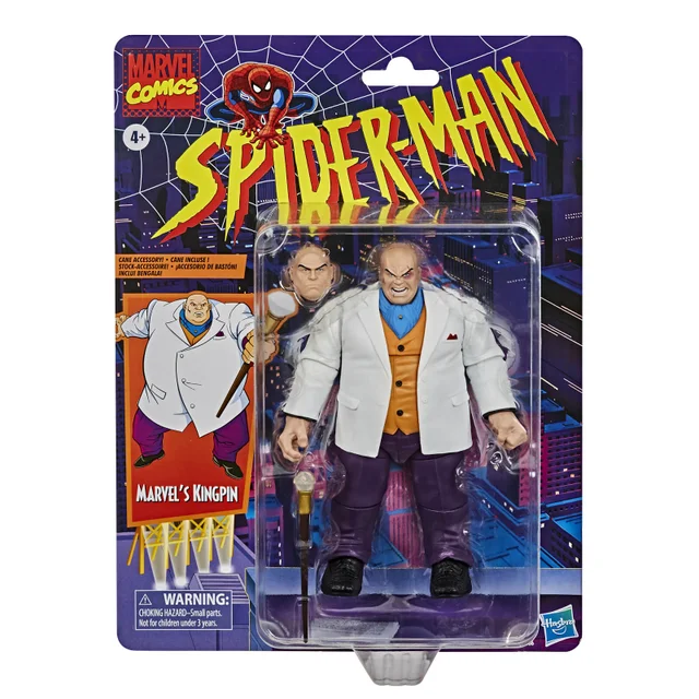 Hasbro Marvel Legends 6-inch Marvel’s Spider-Man Kingpin Vintage Collection Action Figure