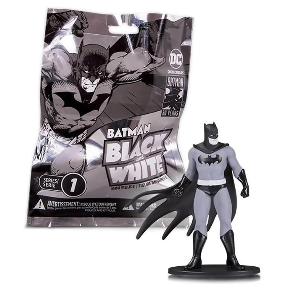 DC Collectibles DC Comics Batman Black and White Blind Bag Mini Figure - Wave 1 (Assortment) Image 1