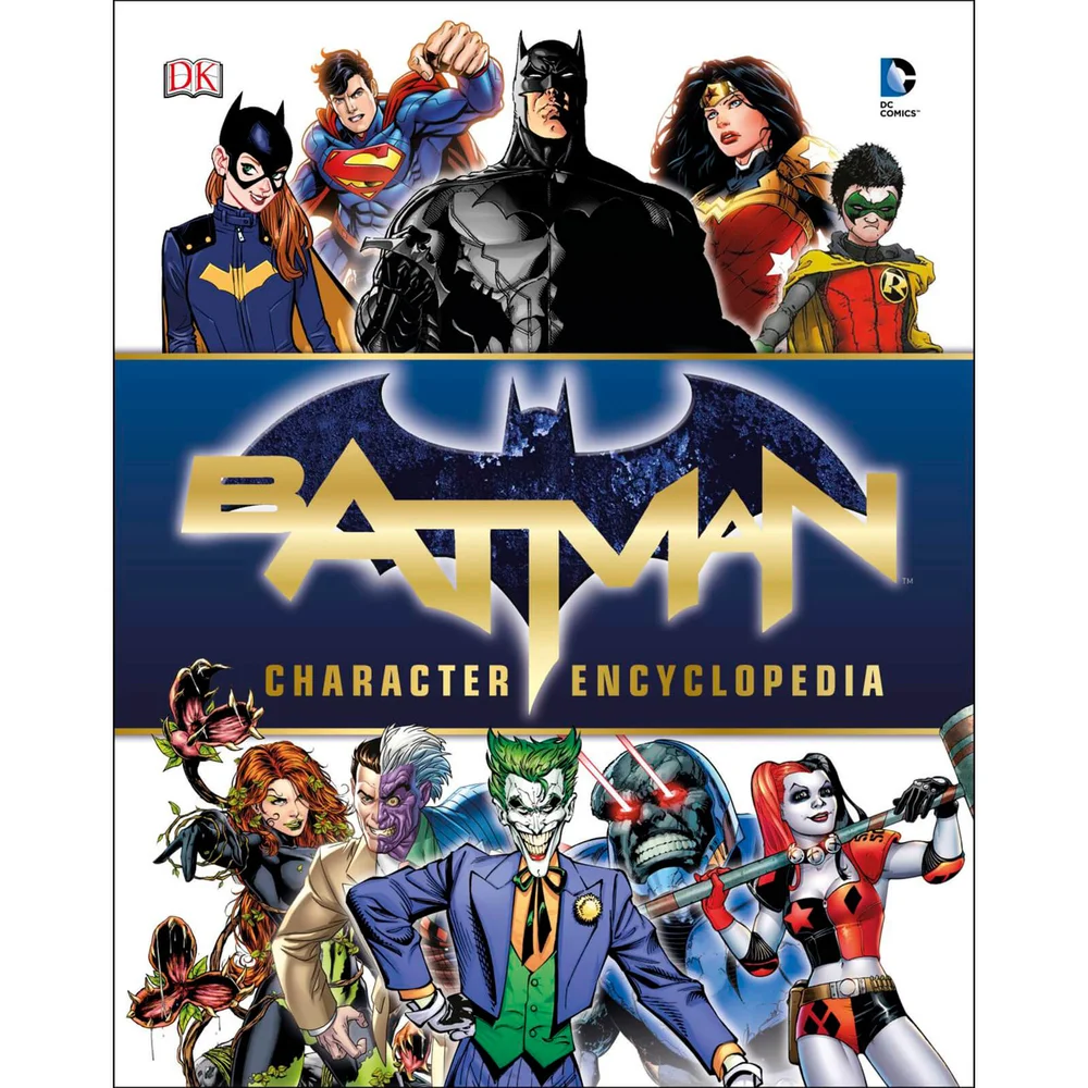 DK Books Batman Character Encyclopaedia Hardback Image 1