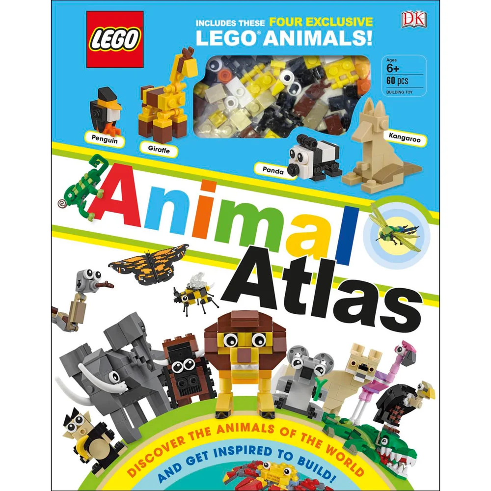 DK Books LEGO Animal Atlas Hardback Image 1