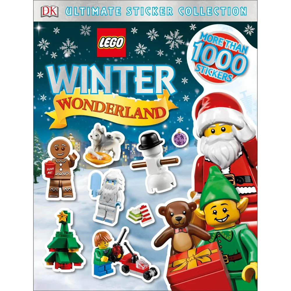 DK Books LEGO Winter Wonderland Ultimate Sticker Collection Paperback Image 1