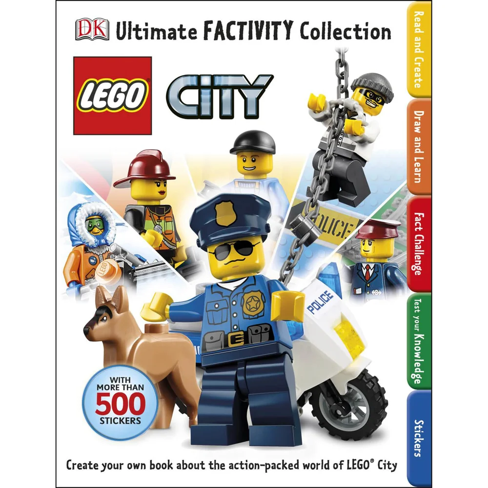 DK Books LEGO City Ultimate Factivity Collection Paperback Image 1