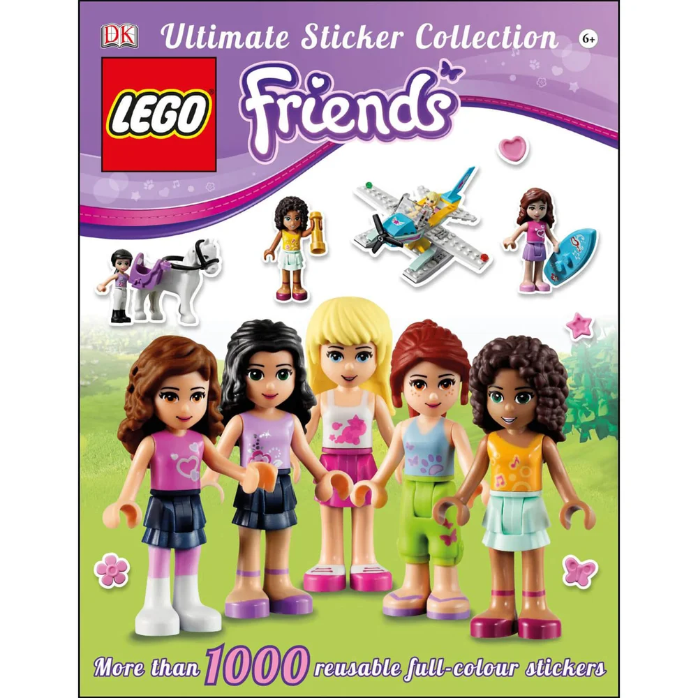 DK Books LEGO Friends Ultimate Sticker Collection Paperback Image 1