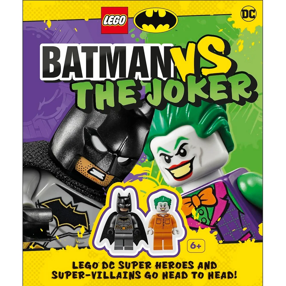 DK Books LEGO Batman Batman Vs. The Joker Hardback Image 1