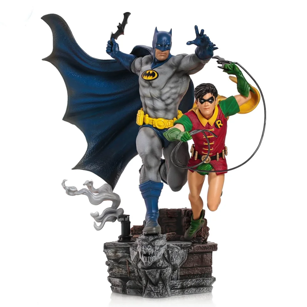 Iron Studios DC Comics Deluxe Art Scale Statue 1/10 Batman & Robin by Ivan Reis 25 cm Image 1