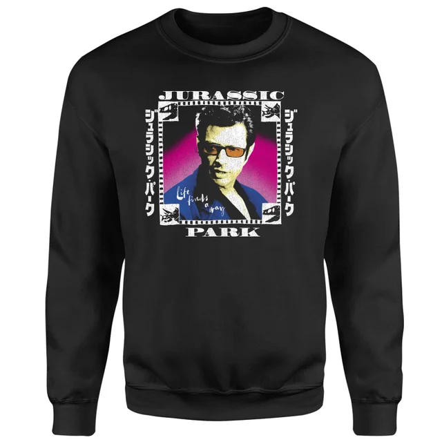 Jurassic Park Jeff Sweatshirt - Black