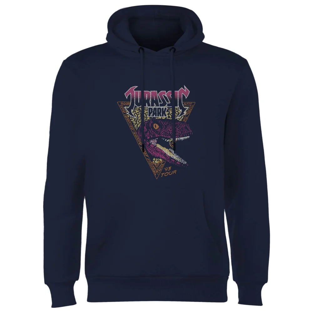 Jurassic Park Raptor Hoodie - Navy - S Image 1