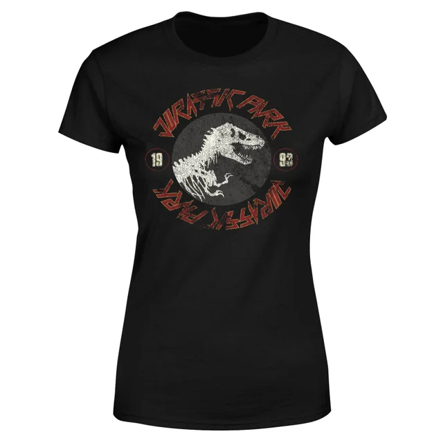 Jurassic Park Classic Twist Women's T-Shirt - Black