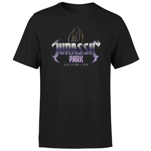 Jurassic Park Life Finds A Way Unisex T-Shirt - Black