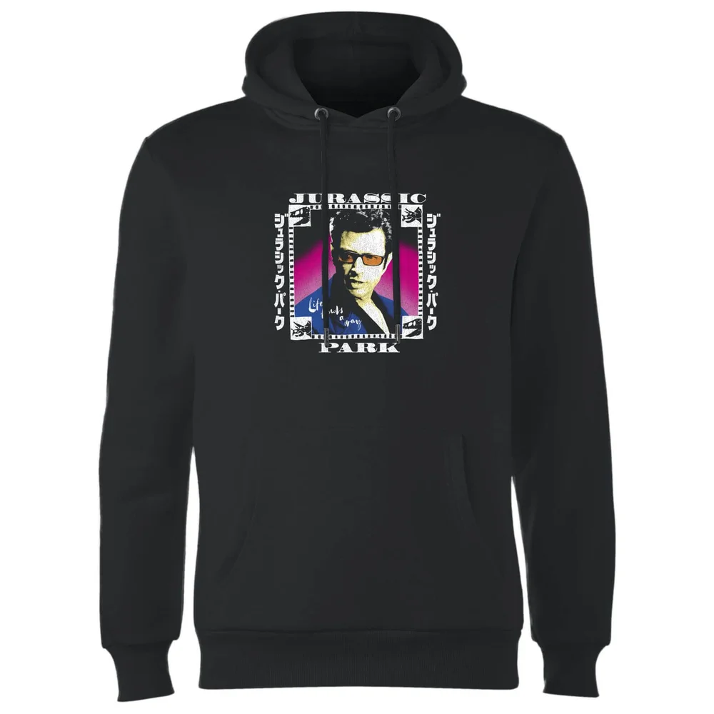 Jurassic Park Jeff Hoodie - Black - S Image 1