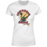 Jurassic Park Winged Threat Women's T-Shirt - White - undefined undefined