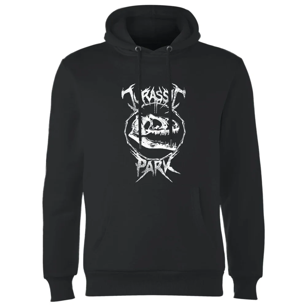 Jurassic Park T-Rex Bones Hoodie - Black - S Image 1