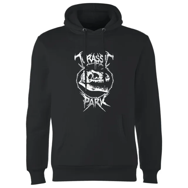 Jurassic Park T-Rex Bones Hoodie - Black