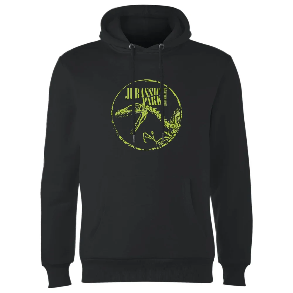Jurassic Park Skell Hoodie - Black - S Image 1
