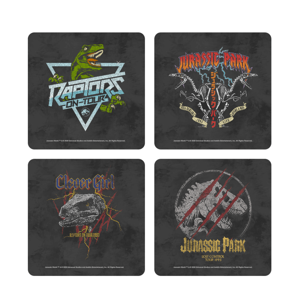 Jurassic Park Dino Coaster Set Image 1