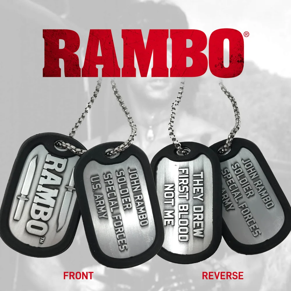 Rambo Dogtags Image 1