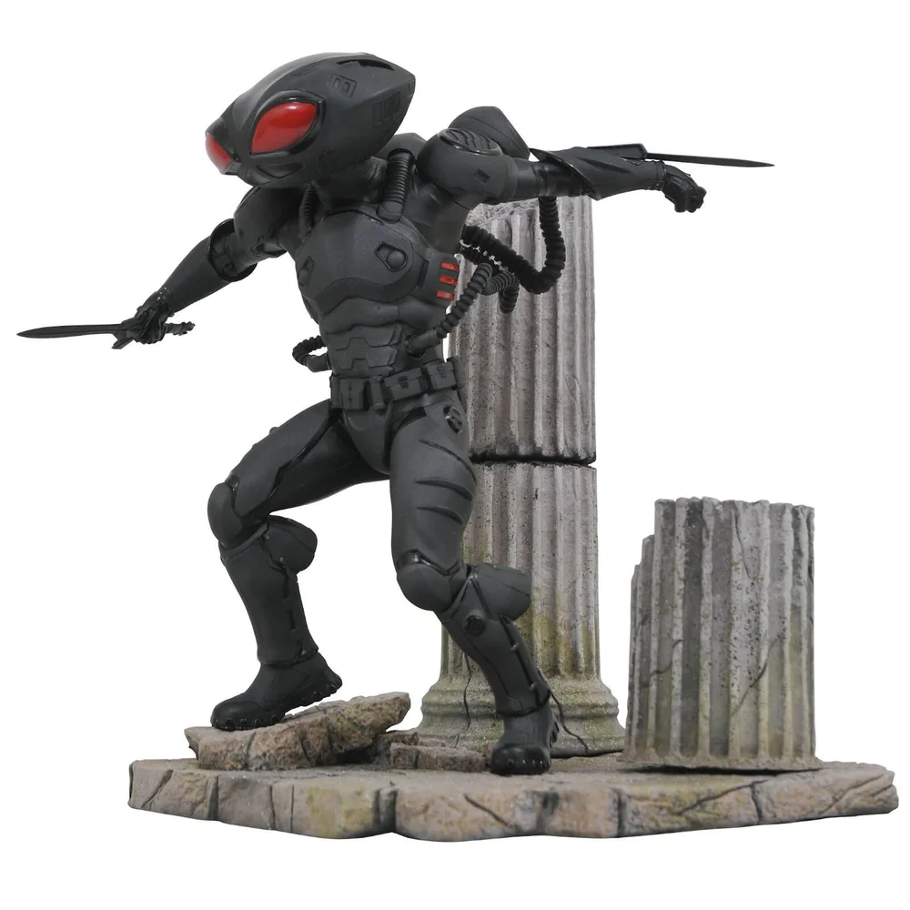Diamond Select DC Movie Gallery PVC Figure - Black Manta Image 1