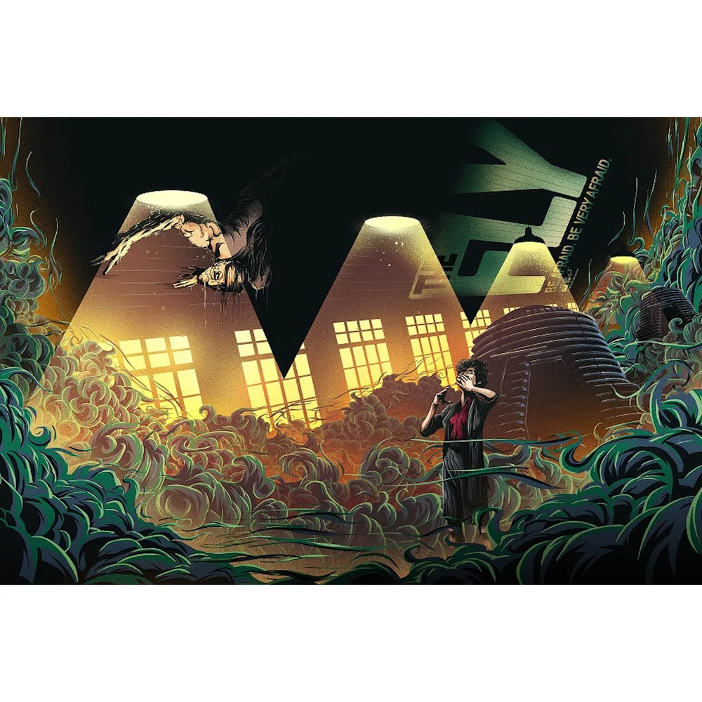 The Fly Limited Edition Fine Art Giclee Print - Zavvi Exclusive Image 1